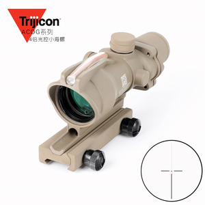 Trijicon 2#SZR 4倍光纤小海螺定倍短款  高抗震瞄准镜 狙击镜