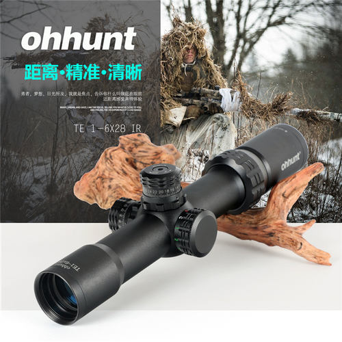 ohhunt/欧恒 TE系列 1-6x28IR 顶级军用 超强抗震短款速瞄瞄准镜