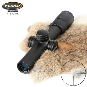 WEAVER/伟佛 1-5X24E 短款变倍战术分化高抗震瞄准镜高清高感光大视野瞄