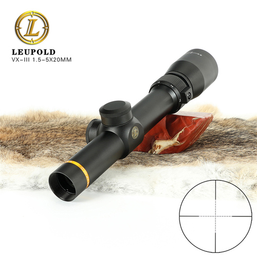 Leupold/刘坡 VX-III 1.5-5x20mm短款快速瞄准镜
