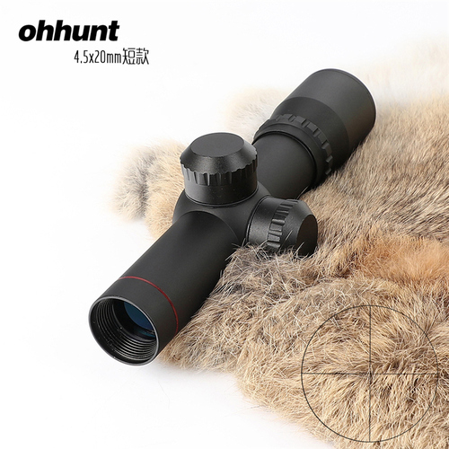 ohhunt 4.5X20高清抗震短款定倍瞄准镜