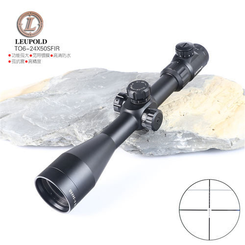 Leupold/刘坡TO 6-24X50 高清晰超强抗震变倍瞄准镜