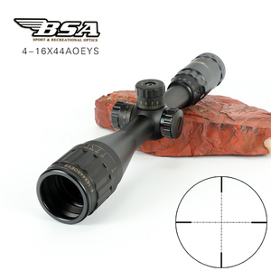 BSA 4-16X44AOEYS 密位点十字分化高清抗震瞄准镜