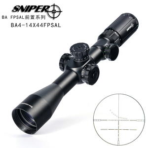 SNIPER/狙击手 BA4-14X44FPSAL 前置系列双十字数字分化瞄准镜